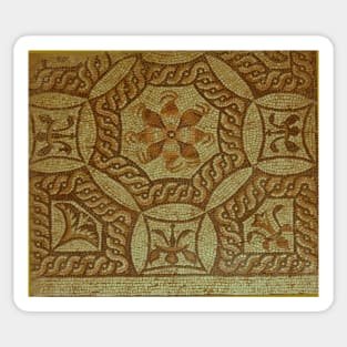 Ancient Roman mosaic flooring Sticker